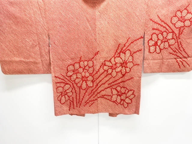 Japanese Kimono / Chirimen Kinsha Silk